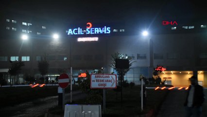 İşçi servisi ile otomobil çarpıştı: 13 yaralı