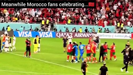 Cristiano Ronaldo cried after Portugal Vs Morocco ⚽