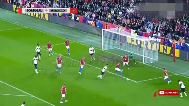 Portugal 0 x 1 Morocco  ● 2022 World Cup Quarterfinal   Extended Goals & Highlights    Portugal 0 x 1 Marokko ● WM-Viertelfinale 2022 Erweiterte Ziele & Höhepunkte