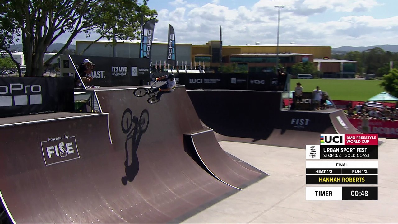 Hannah Roberts - 3rd place | UCI BMX Freestyle World Cup, Gold Coast