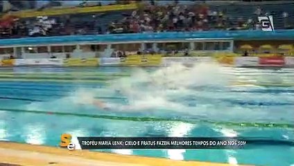 Cielo e Fratus fazem melhores tempos do ano nos 50 m livre