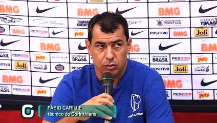 Fábio Carille enaltece desempenho de Avelar com a camisa do Timão