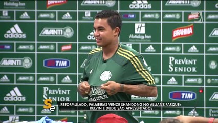 Download Video: Palmeiras apresenta novos reforços no Allianz Parque