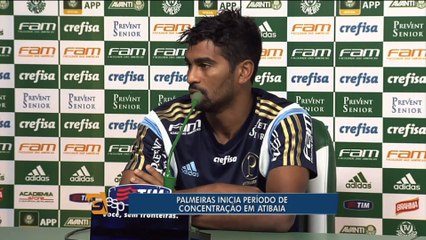 Palmeiras inicia período em concentração em Atibaia