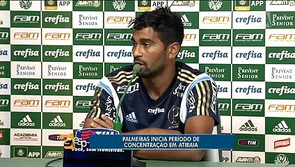 Palmeiras inicia período em concentração em Atibaia