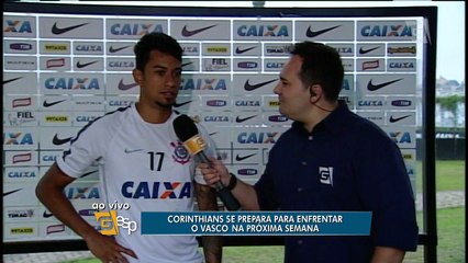 Corinthians se prepara para enfrentar o Vasco na próxima semana