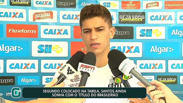 Santos segue sonhando com título do Brasileirão