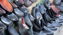 Van'da lastik ayakkabının fiyatı 180 liraya ulaştı, Satıcı: Millet lastik ayakkabı bile giyemez duruma geldi