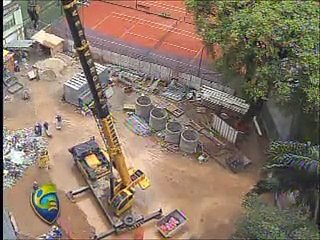 Obras da nova arena do Palmeiras seguem a todo vapor
