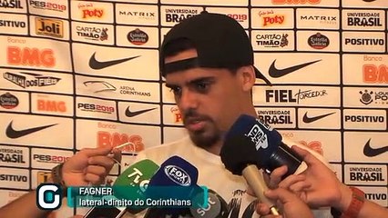 Fagner fala sobre o confronto desta noite diante do Ceará