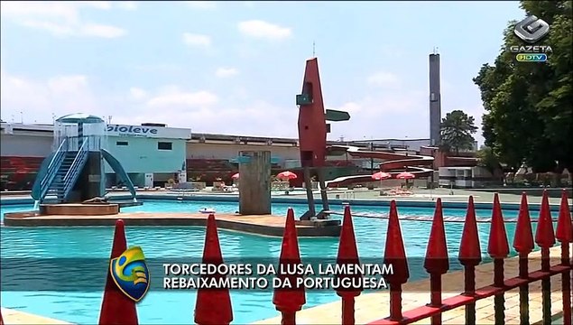 Torcedores da Portuguesa lamentam rebaixamento