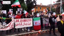 راهپیمایی در پایتخت ایتالیا در حمایت از اعتراضات مردم ایران