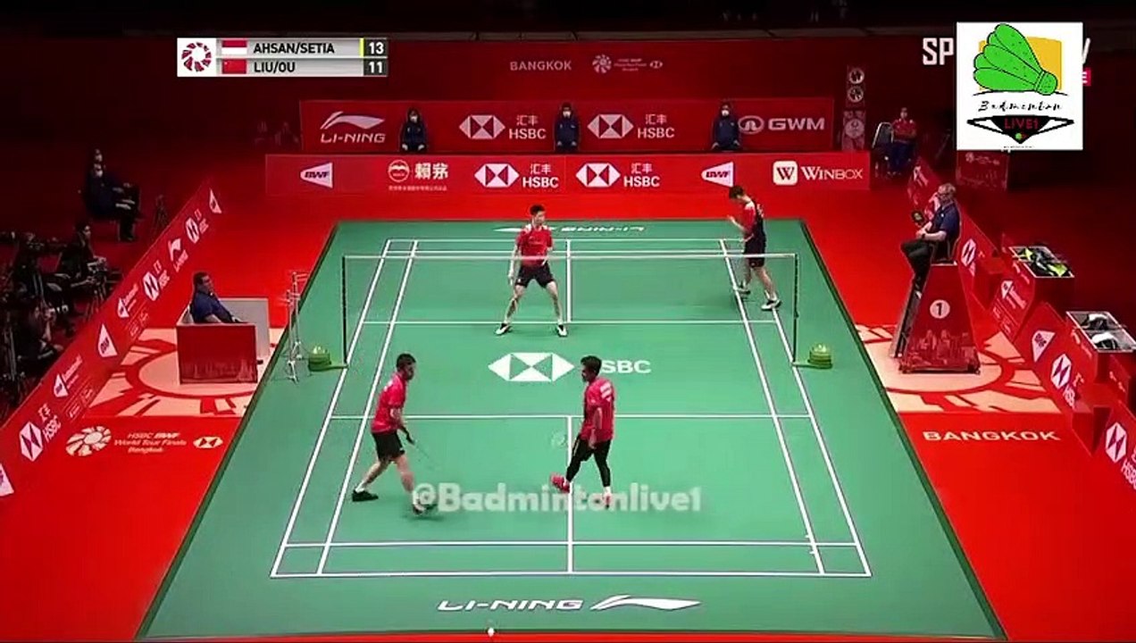 FINALS | MOHAMMAD AHSAN/HENDRA SETIAWAN VS LIU YU CHEN/OU XUAN YI | BWF WORLD TOUR FINALS 2022
