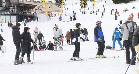 Ruslar Uludağ’a akın etti!