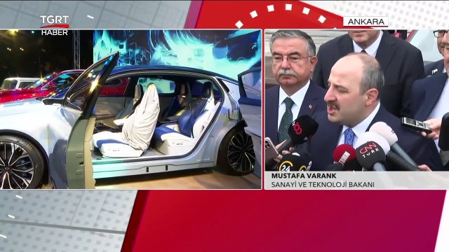TOGG Meclis'te! Bakan Varank Yerli Otomobil ile TBMM'ye Geldi - TGRT Haber