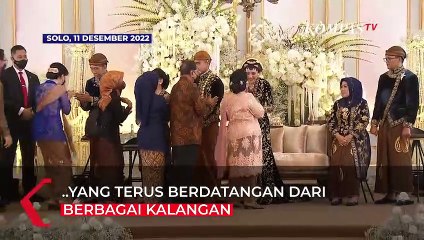 Ahok Hingga Anies Antre Salami Kaesang dan Erina Gudono di Acara Tasyakuran