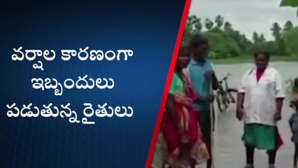 తిరుపతి జిల్లా: నాయుడిపేటలో కలకలం... వరదలో చిక్కుకున్న కారు