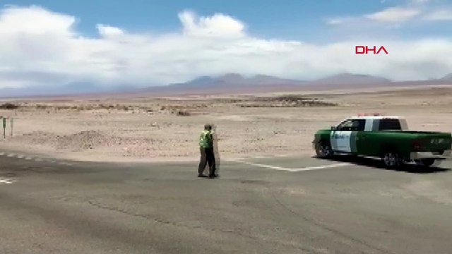 Şili'de yanardağ patladı