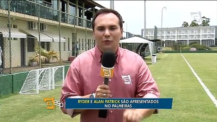 Palmeiras apresenta Ryder e Alan Patrick