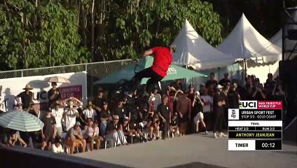 Anthony Jeanjean - 2nd place | Men's Final | UCI BMX Freestyle World Cup, Gold Coast