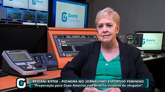 Regiani Ritter Preparação para a Copa América não arranca suspiros de ninguém