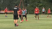 Imagens do treino do São Paulo desta quarta-feira