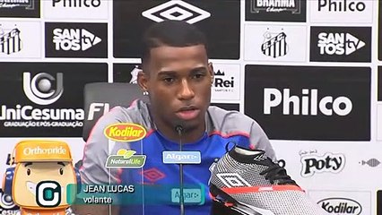 Santos veja o que disse Jean Lucas em coletiva