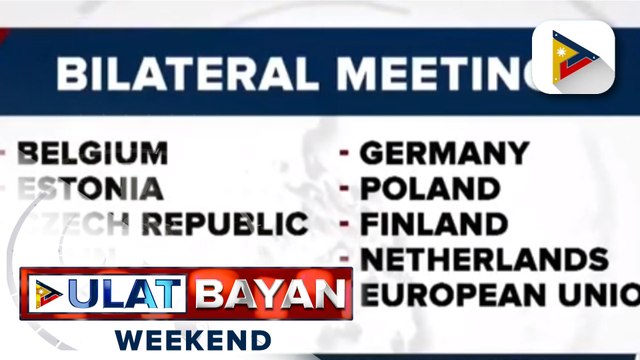 Pres. Ferdinand R. Marcos Jr., dadalo sa 10 bilateral meetings sa ASEAN-European Union Commemorative summit sa Belgium
