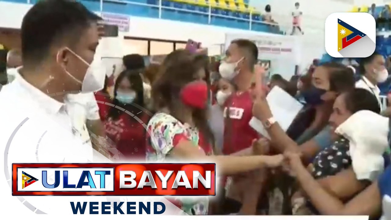 Sen. Marcos, pinangunahan ang distribusyon ng ayuda sa Bulacan at Nueva Ecija