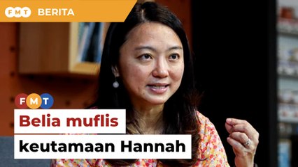 Tangani anak muda muflis jadi keutamaan Hannah