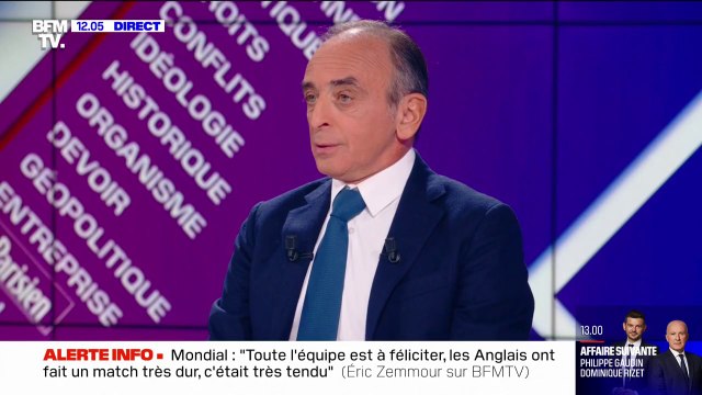 Éric Zemmour: Il y a toujours eu des enfants de l'immigration dans l'équipe de France