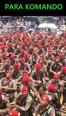 Yel yel kopassus memang top