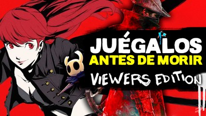 20 JUEGOS que hay que JUGAR ANTES DE MORIR (Viewers Edition)