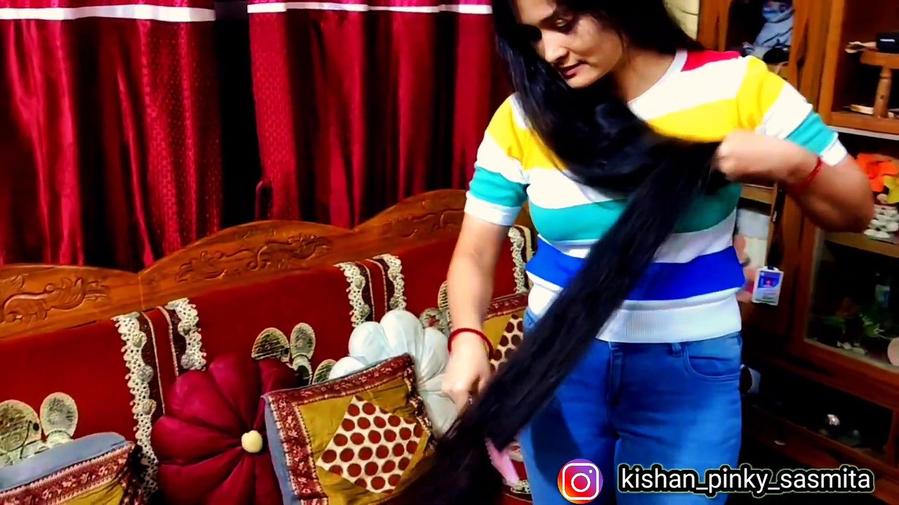 Step by step Hair Oiling For Faster Hair Growth_proper way of hot oil massage__