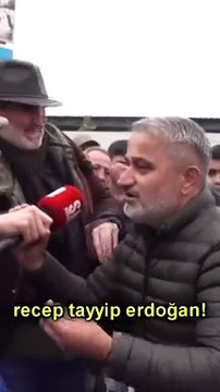 Bu ülke satılsa da Recep Tayyip Erdoğan diye haykıran vatandaşa sert tepki