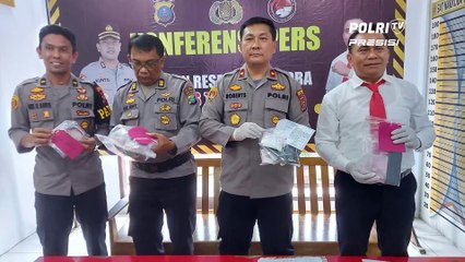 Presisi Update : Polres Tebingtinggi Ungkap Kasus Peredaran Sabu Di Dua TKP