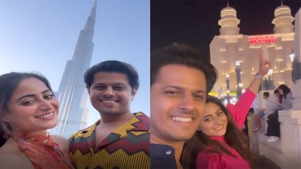 GHKKPM Fame Aishwarya Sharma और Neil Bhatt ने Dubai में की थी Anniversary Celebrate,Video किया Share