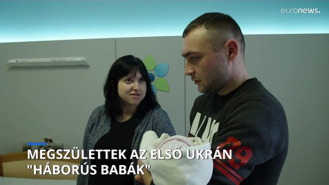 Megszülettek Ukrajnában az első háborús gyerekek