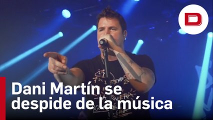 Las redes sociales apoyan al cantante Dani Martín tras anunciar su despedida