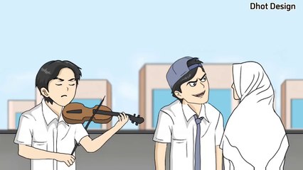 KETEMU ROHIM DIJALAN Animasi Sekolah