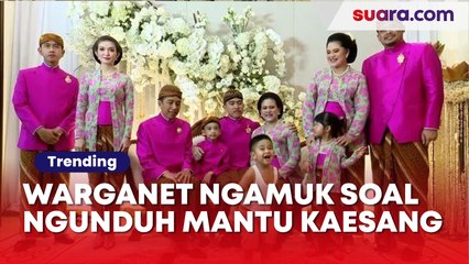 Warganet Ngamuk Ngunduh Mantu Kaesang di Solo Seperti Mau Perang Besar, Reaksi Gibran Disorot