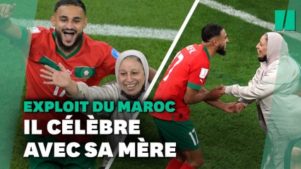 Maroc-Portugal : Sofiane Boufal fait venir sa mère sur la pelouse