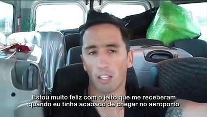 Lucas Barrios chega a São Paulo e assina com o Palmeiras