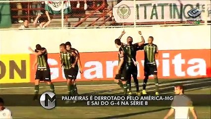 Скачать видео: Assista aos melhores momentos de Palmeiras e América-MG