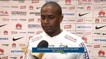 Colombiano Valencia é apresentado pelo Santos