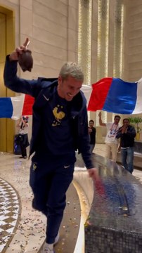 La joie des Bleus après leur victoire contre l’Angleterre