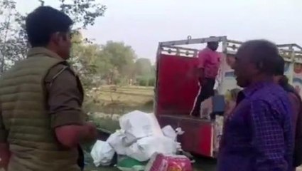 अयोध्या: लाखों के बारुद बम बरामद, बम निरोधक दस्ते की मौजूदगी में पुलिस ने किया निष्क्रिय