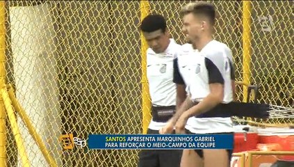 Marquinhos Gabriel é mais um reforço do Santos