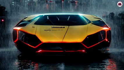 FORD - FERRARI - LAMBORGHINI - AI Designed Supercars From Nightmarish Dystopian Future