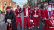 The Garstang Santa Dash turns into a Santa stroll